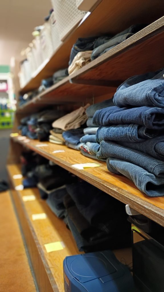 Great Selection of Clothes available at Rachels Thrift Store
